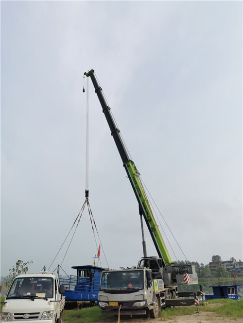 东莞市桥梁建设吊装案例